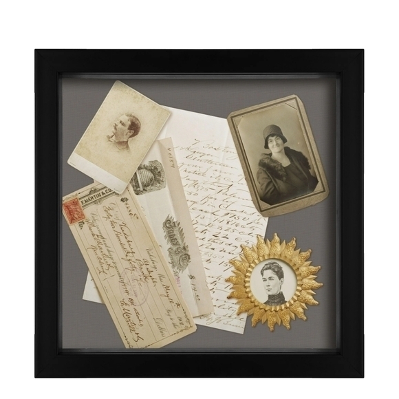 Mainstays "8 × 8" Memorabilia Black Shadow Box Frame - Picture 5 of 6